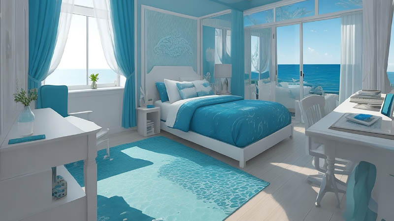 7 Ide Menarik Desain Kamar Tidur Nuansa Biru yang Bikin Betah